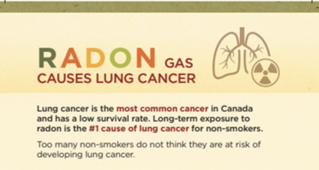 radon causes lung cancer