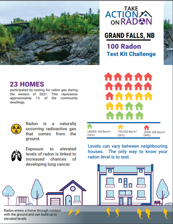 community report for grand falls, NB